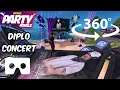 DIPLO Concert in 360° VR | Fortnite x Major Lazer | First Live Party Royale Main Stage Event