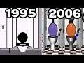 Graphical Evolution of Klomanager/Toilet Tycoon (1995-2006)