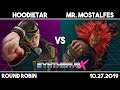 HoodieTar (Ed) vs Mr. Mostafles (Akuma) | SFV Round Robin | Synthwave X #7