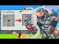 How to Craft MECHAGODZILLA Armor! (Minecraft)