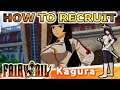 How To Recruit Kagura As Playable Character In Fairy Tail Game | Add Kagura As Companion Anime Game