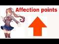 How to see your affection points in Monika after story mas guide