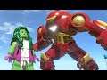 Hulk Buster vs She Hulk - LEGO Marvel Super Heroes Games
