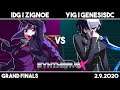 IDG | zignoe (Eltnum) vs GenesisDC (Seth/Wagner) | UNIST Grand Finals | Synthwave X #19