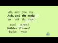 Johannes Brahms - Mädchenlied: Ach, und du mein, Op. 85, #3