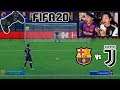 JUVENTUS vs BARCELONA 😱 Penaltis en FIFA20 con CASTIGO! Edson FDB