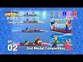 Mario Olympic Games 2021 - Canoeing EP 02 - Mario Characters VS Sonic VS Silver with 2nd Rank Team