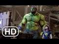 Marvel's Avengers Ms. Marvel & Hulk Find Nick Fury Scene HD