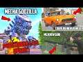 MECHAGODZILLA IN PUBG MOBILE 😳 | PUBG MOBILE MECHAGODZILLA IN LIVIK MAP