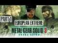 ❗ Metal Gear Solid 3 Snake Eater | European Extreme Playthrough Part 1