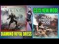 New CG15 Only Mode and Diamond Royal VIKING Dress - Free Fire Full details in telugu