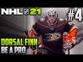 NHL 21 Be a Pro | Dorsal Finn (Goalie) | EP4 | NHL DEBUT