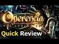 Operencia: The Stolen Sun (Quick Review) [PC]