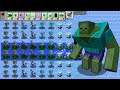 Plants Vs Zombies | Pvz Mod Minecraft - All Pea Plants vs All Zombies 2