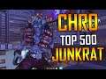 POTG! JUNKRAT ONE TRICK - CHRO + JAY3! PROLIKECHRO JUNKRAT GAMEPLAY OVERWATCH SEASON 27 TOP 500