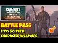 SEASON 2 Battle Pass All Characters Leaks Cod Mobile || Season 2 Battle Pass Call of duty mobile