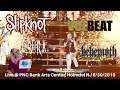Slipknot Volbeat Gojira Behemoth LIVE KNOTFEST PNC Bank Arts Center NJ  *cramx3 concert experience*