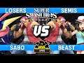 Smash Ultimate Tournament Losers Semis - Sabo (Terry / Greninja) vs Beast (Terry / PT) - CNB 213