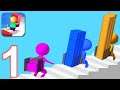 STAIR RUN - Walkthrough Gameplay Part 1 - INTRO (iOS Android)