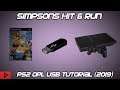 The Simpsons Hit & Run - PS2 FMCB USB OPL Tutorial (2019)