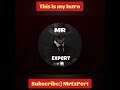 This Is My First Intro for MrExPert #shorts #MrExPert