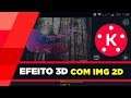 Tutorial Kinemaster | Criando efeito 3D com imagens 2D + Chroma key e referências do cinema mudo