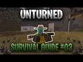 Unturned Survival Guide - SPOOKY CAVE! - skills, makeshift items and wells - E03