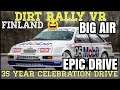 VR Rally. Dirt Rally PSVR. Finland. Sierra Rs500. STEVIEDVD inVR,4K,HD,UHD&360