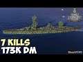 World of WarShips | Fusō | 7 KILLS | 173K Damage - Replay Gameplay 1080p 60 fps