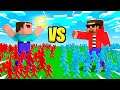 100 vs 100 CLAY SOLDIER BATTLE-DOME in Minecraft!