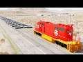 BEAMNG DRIVE - CRAZY TRAIN RAMPAGE!