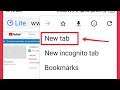 Chrome | How To Create New Tab | Create Multiple Tabs & Page In Android