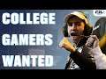 College Gamers Wanted - Start Your Journey