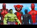 CUDDLEPOOL vs SUPERHEROES (Hulk, Spider-Man, Deadpool, Black Panther)