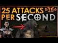 D2 Resurrected - 25 ATTACKS PER SECOND - THIS IS THE ULTIMATE STUPIDITY AND I CAN'T STOP LAUGHING
