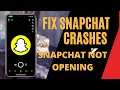 Fix Snapchat Crashes (Snapchat Not Opening)