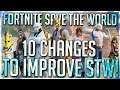 FORTNITE STW: 10 CHANGES I'D IMPLEMENT IF I WAS IN CHARGE OF STW!