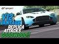 Aston V12 VANTAGE Replica Attacks GOODWOOD!!