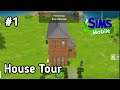 House Tour Rumah Unik Minimalis - The Sims Mobile - Part 1