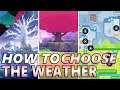 How to CHOOSE the Weather in Crown Tundra Pokemon Sword and Shield DLC