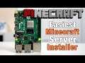 How to Install Minecraft Server On Raspberry Pi 4 with Pinecraft