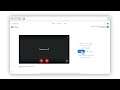 Join a video meeting in Google Classroom on desktop