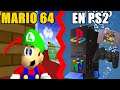 Jugando Super Mario 64 de (N64) Nintendo 64 en (PS2) Playstation 2 - La Barrera se ha Roto!