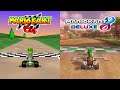 Mario Kart 64 vs 8DX - Yoshi Valley