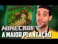 Minecraft 1.14 #08 - A MAIOR PLANTAÇAO da Nossa História