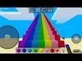 MultiCraft -- Build and Survive! π Gameplay #6 (iOS & Android) | Rainbow π Sky Fall