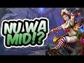 MY FIRST SMITE RANKED GAME EVER AS NU WA MID?!