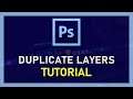 Photoshop CC - How To Duplicate Layers