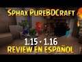 Review Del Pack De Texturas Sphax PureBDCraft - 1.14 - 1.15 - 1.16 - Minecraft
