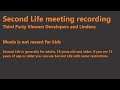 Second Life: Third Party Viewer meeting (7 February 2020)